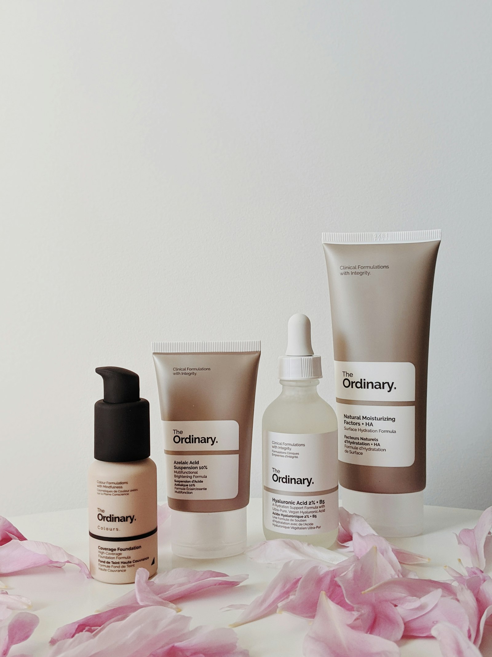 Medical-grade skincare shelf